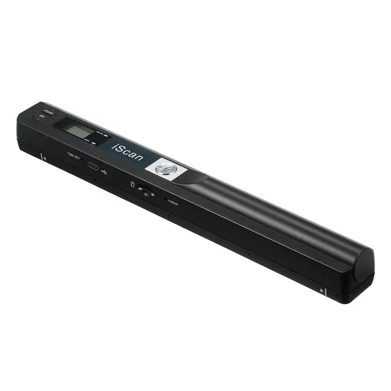 2025 IScan Portable Scanner Mini Handheld Document Scanner A4 Book Scanner for JPG and PDF Format 300/600/900 DPI