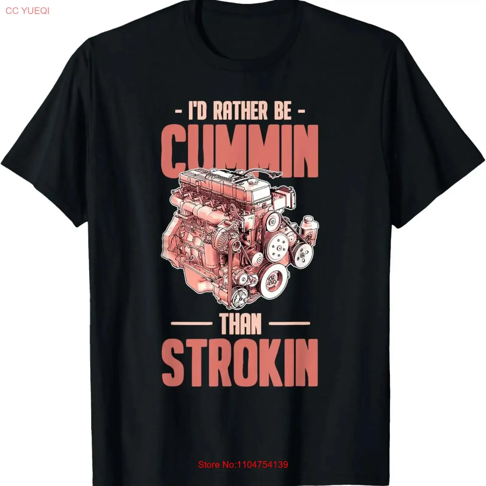 I'd Rather Be Cummin Than Strokin T Shirt vintage Washed Slightly Unisex Top For Everyday Wear Versatile Casual Stylish