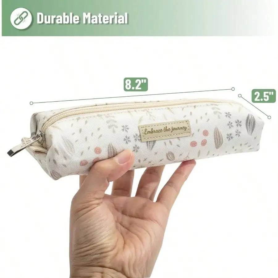 かわいいペンケース、ボヘミアンデザイン、多目的キャンバス聖書ペンケース、新学期用品