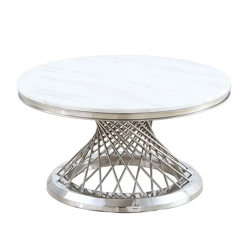 

Creative Bird's Nest Small Waist Stainless Steel Tea Tabl e Marble Tea Ta ble Living Room Furniture Table Fashion Coffee