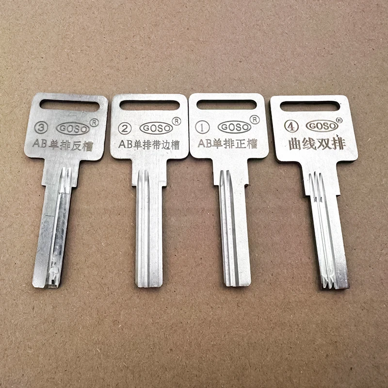 17pcs Goso Tin Foil Pick Tools with Bump Keys, Professional Door Lock Locksmith Tools - view 5