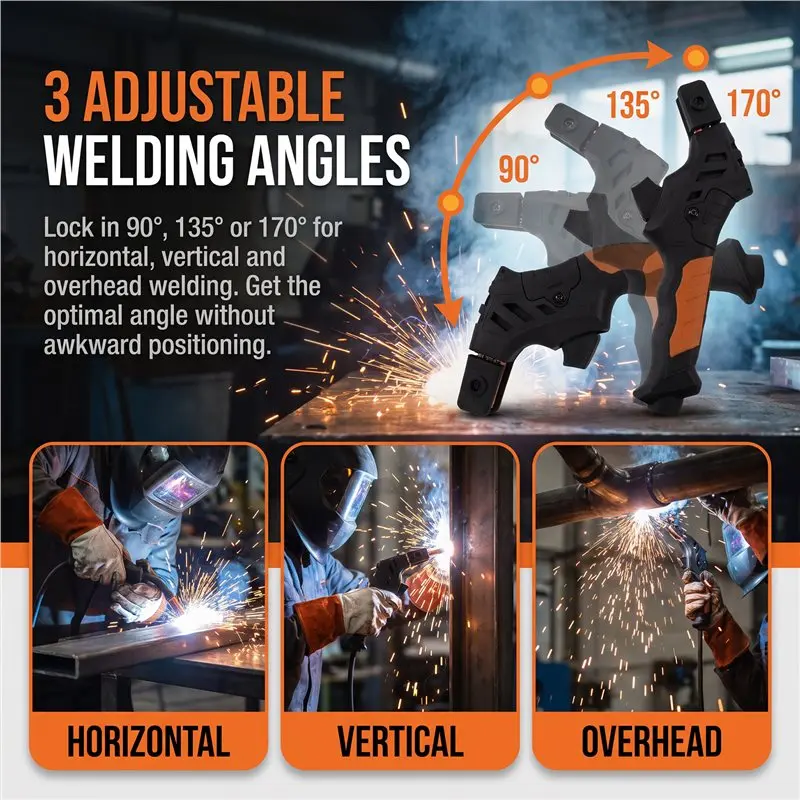 ABNM 600A Welding Stinger With Self-Locking Copper Jaw Welding Clamps