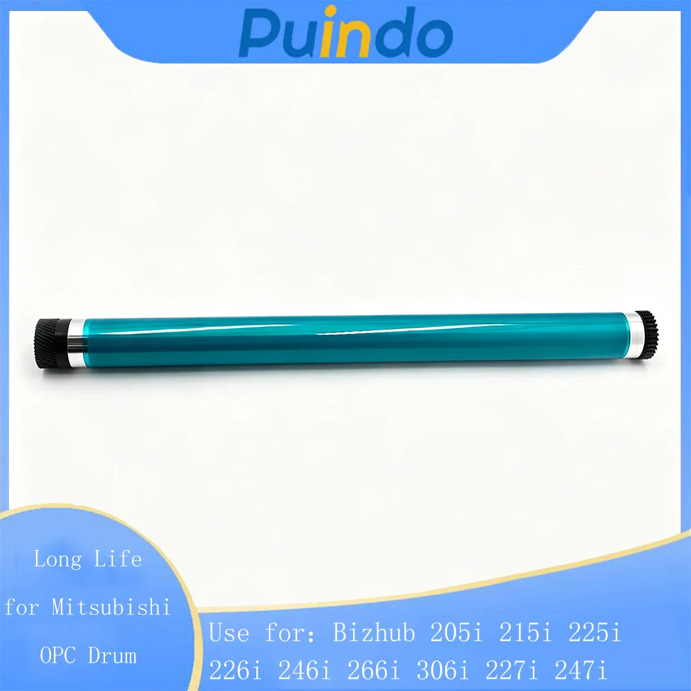 Long Life for Mitsubishi OPC Drum for Konica Minolta Bizhub 205i 215i 225i 226i 246i 266i 306i 227i 247i OPC Tambor Cylinder
