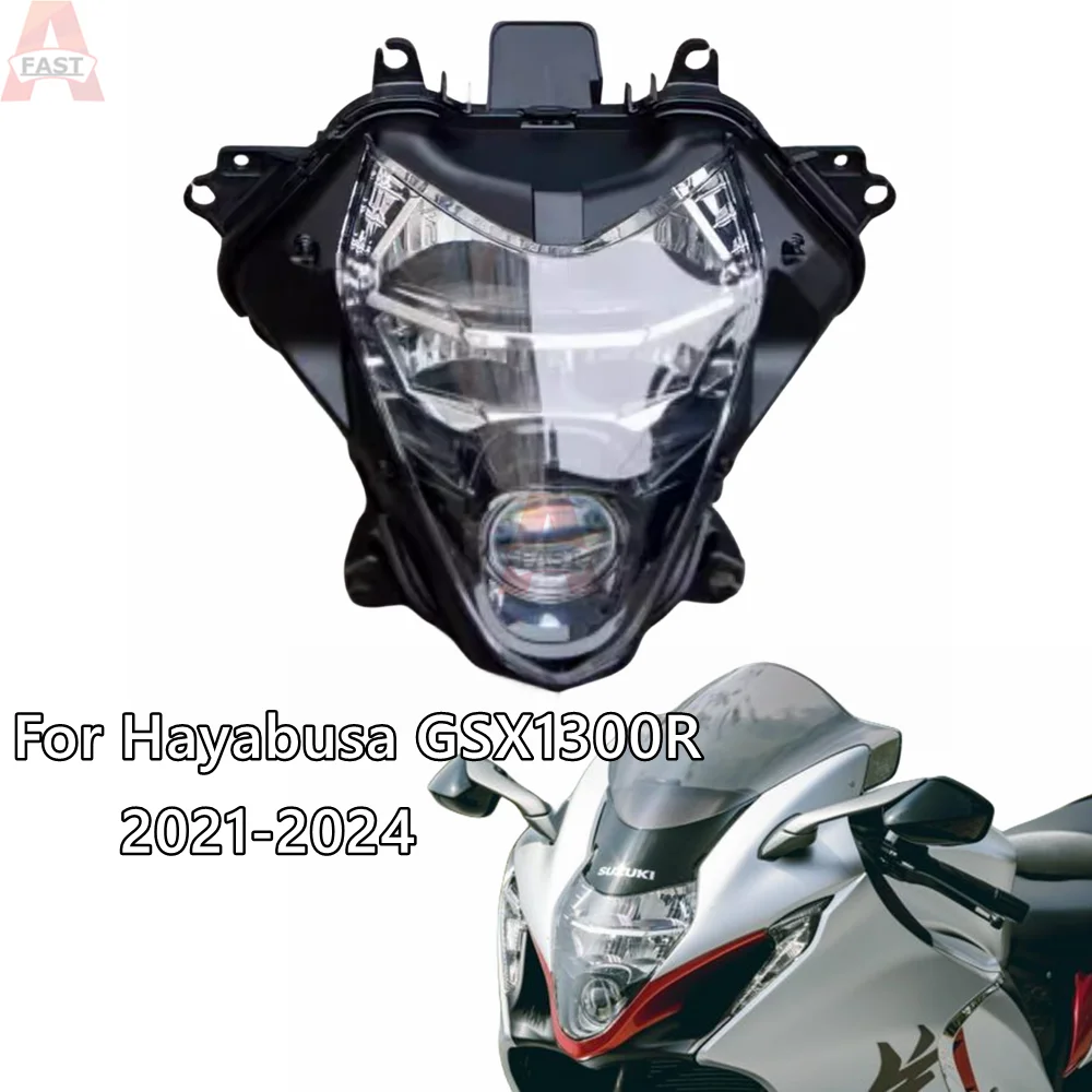 Motorcycle Headlight Headlamp Assembly Fit For SUZUKI Hayabusa GSXR1300 GSX-R 1300 2021 - 2024 GSXR 1300 2022 2023 LED Headlight