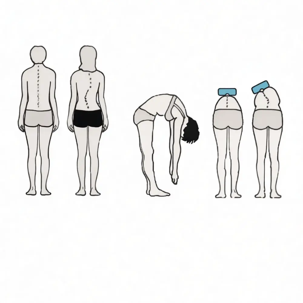 Spine Curvature Measurement Gauge Scoliosis Detecting Ruler Back Posture Assessment Tool Professional Health Monitor
