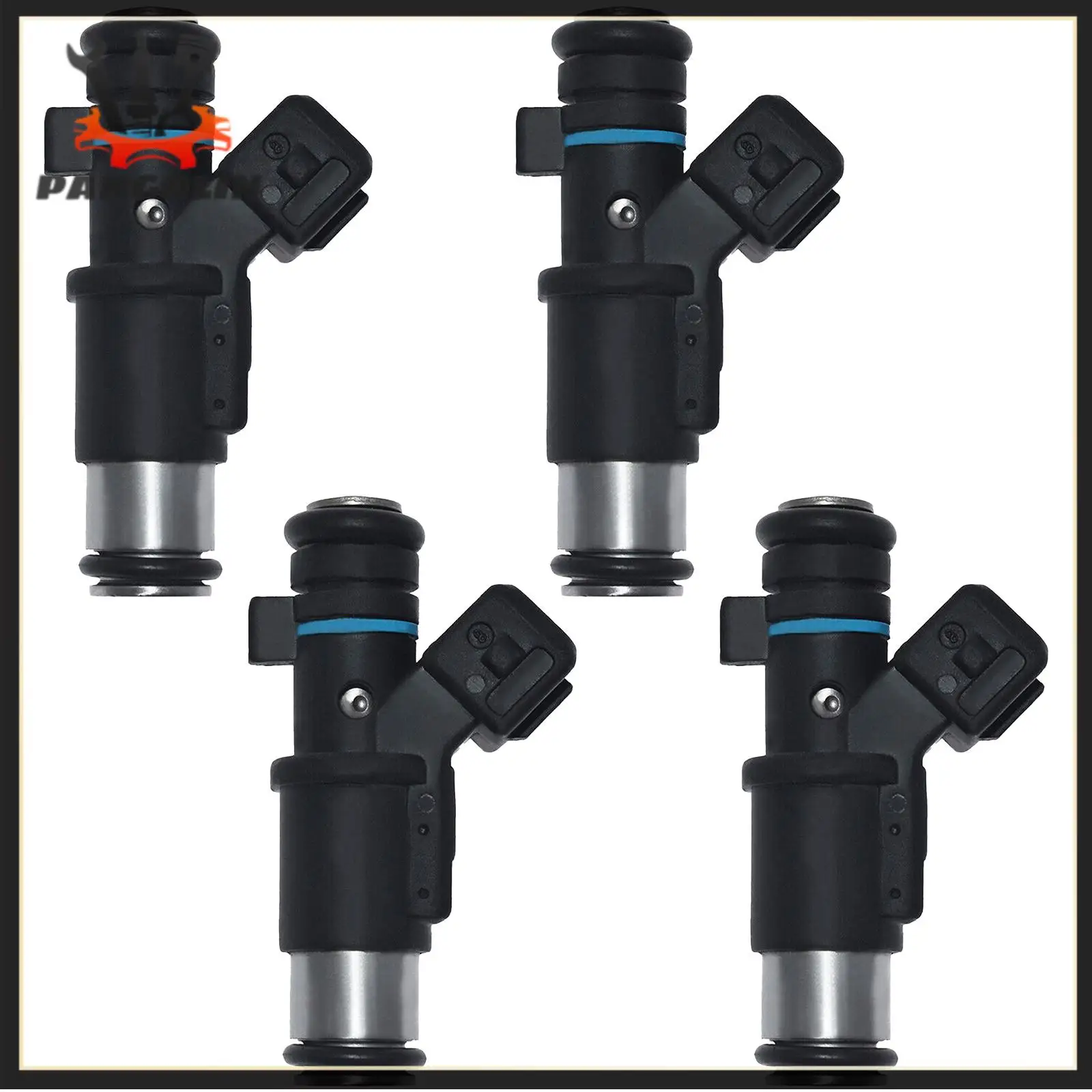 

4Pcs Fuel Injectors 01F002A 0280156357 Common Rail Injector Assembly For Peugeot 206 306 307 106 Partner Citroen Berlingo C2