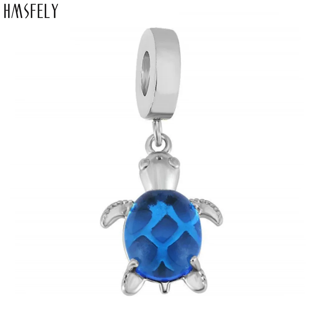 

HMSFELY marine turtle Pendant For Women Bracelet Necklace Jewelry Making Accessories Charm Bracelets Parts