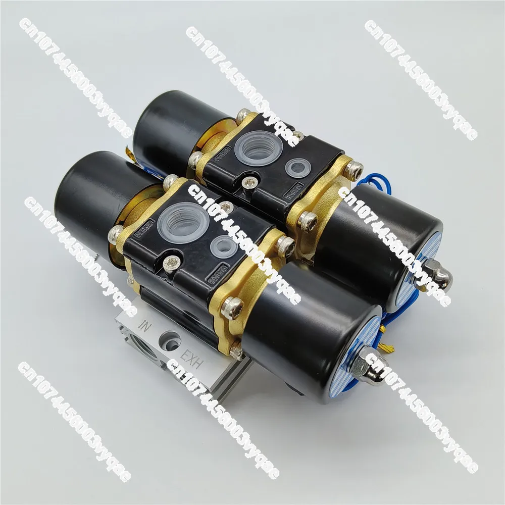 

air ride system suspension parts Accuair truck 2 dual engine manifold solenoid valve 2W160-4F 2W160-2F 12V big flow valve block