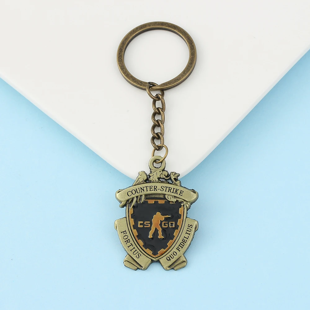 CS:GO Medaillen-Schlüsselanhänger Counter-Strike Metallanhänger Schlüsselringe für Herren Accessoires Fans Geschenk Souvenir – Detail 5