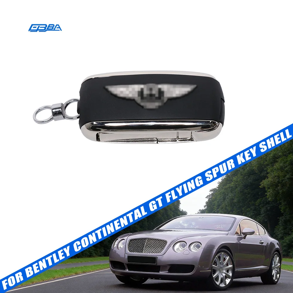 Replacement Key Housing For Bentley Continental GT Flying Spur 2005 Vehicle Remote Fob Shell