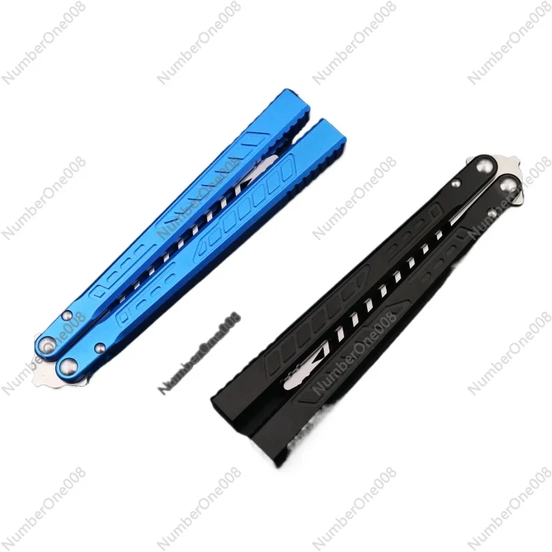 

Original CNC Shaft Sleeve Structure Wing Blade Aluminum Alloy Integrated Handle Flail Non-Open Blade