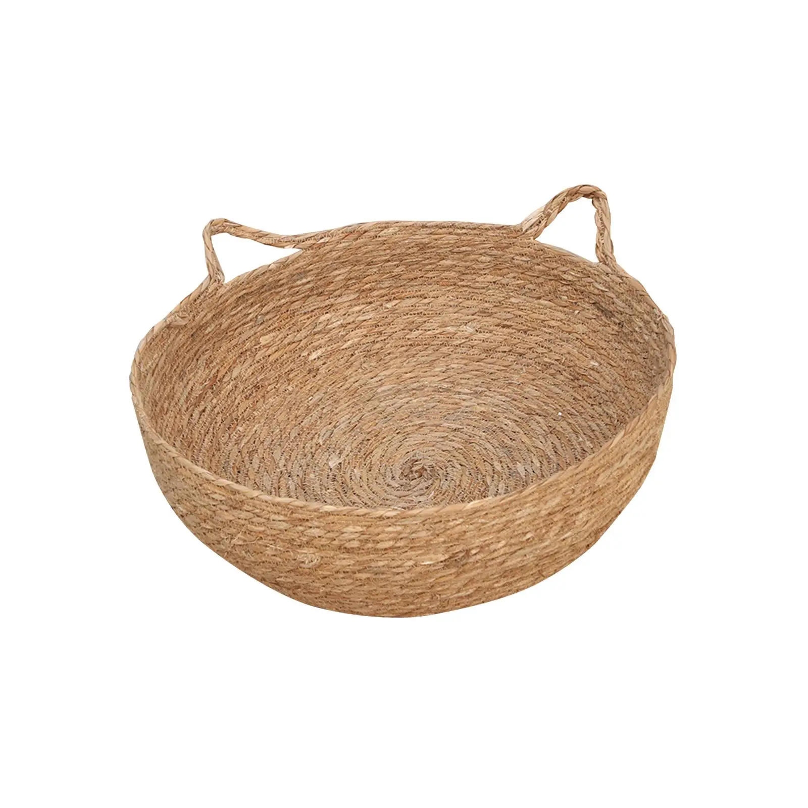 Cat Bed Basket Round Furniture Universal Pet Supplies Cat Scratch Mat Cave Nest