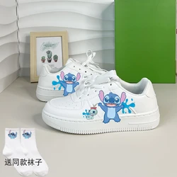 New Disney cartoon Stitch cute Casual shoes soft sports shoes for girlfriend gift EU size 35-44