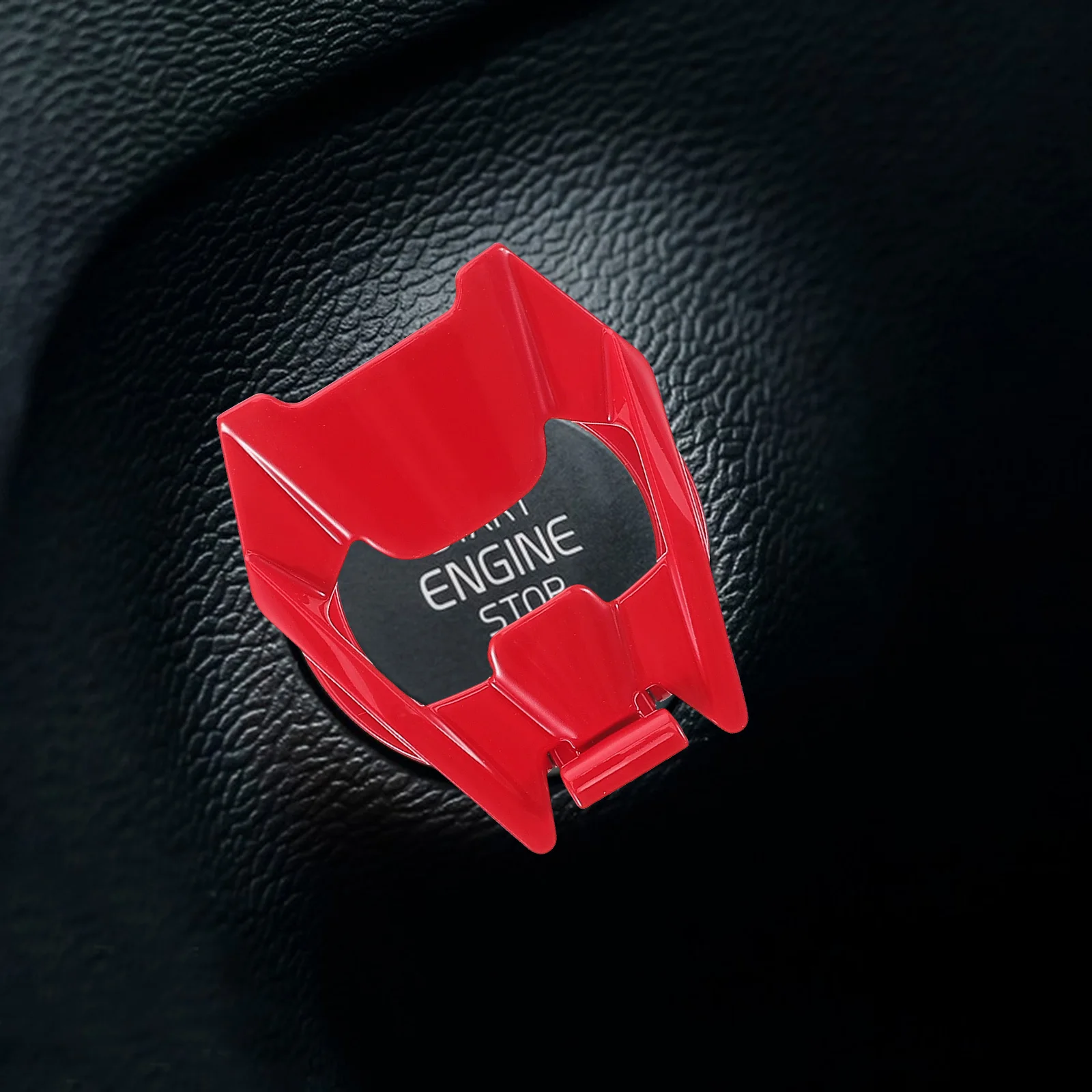 

Car Start Button Cover Universal Fit Easy Installation Durable Protection For Ignition Push To Start Accessories Car Interior
