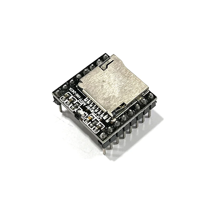 50PCS Mini MP3 Player Module TF Card U Disk 3 Audio Voice Board For DF Play
