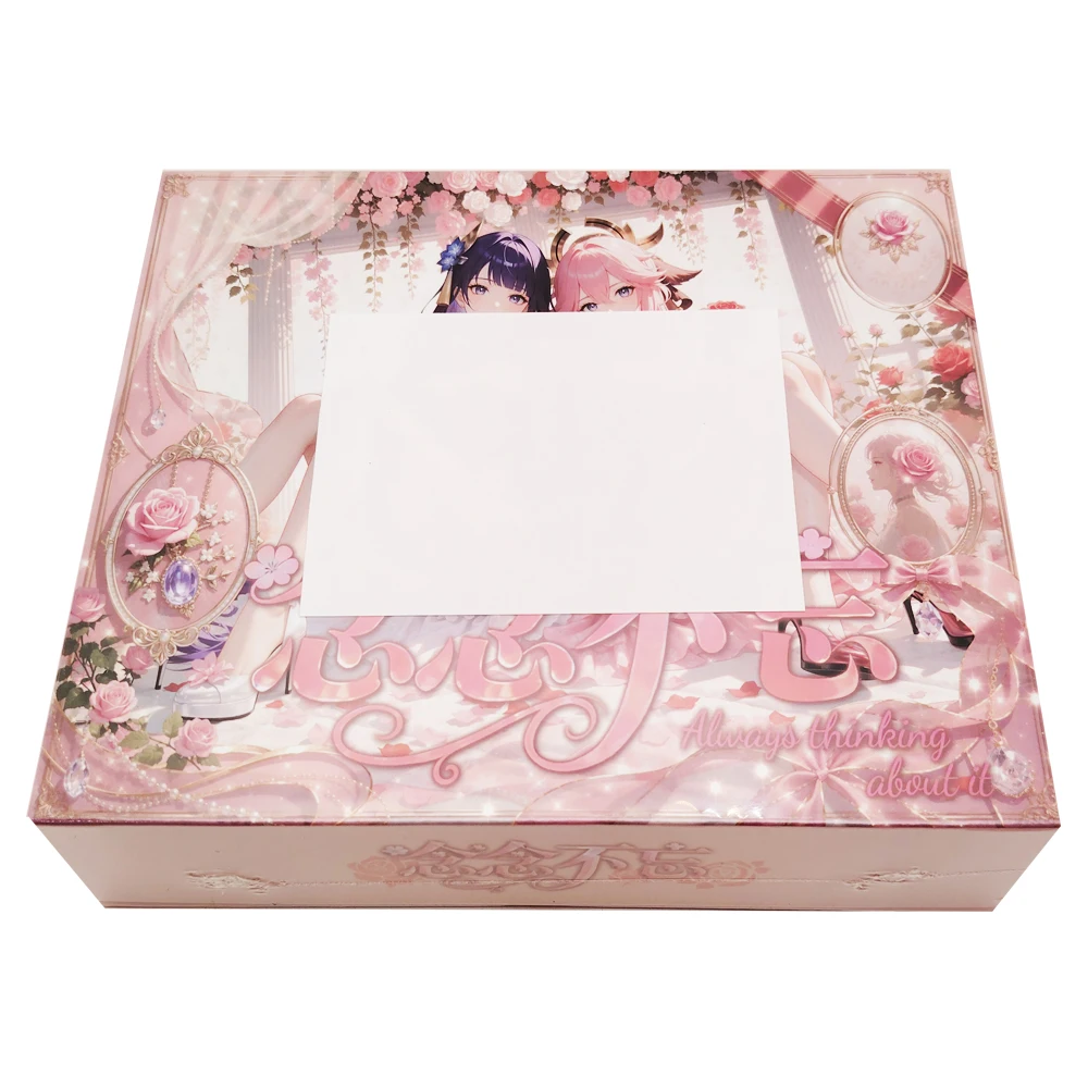 Always Thinking about It Collection Cards for Fans Anime Pretty Girl Visual Arts Feast Surprise Hobby Trendy Cards Birthday Gift