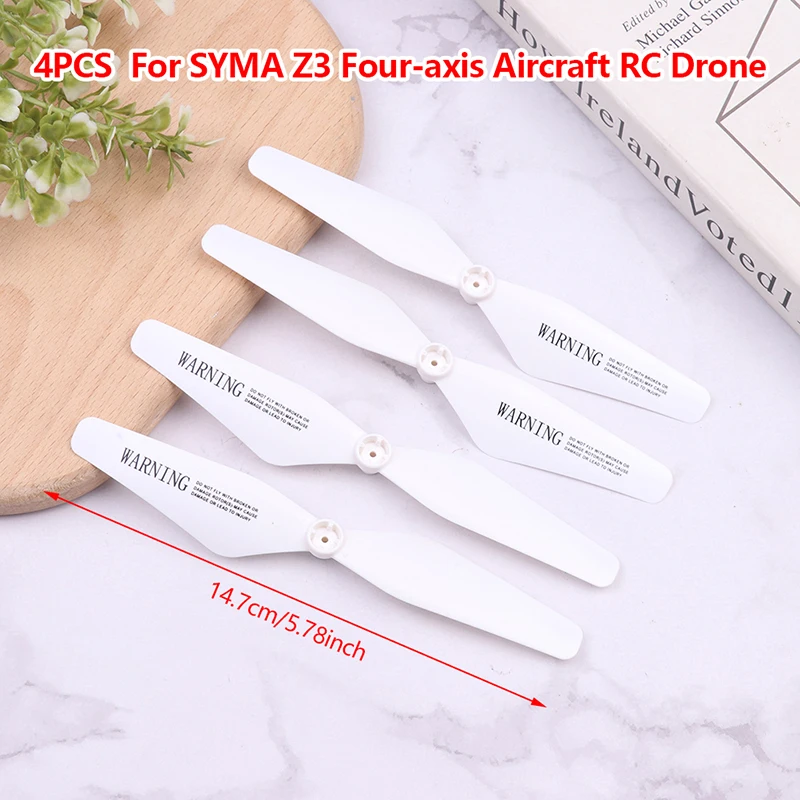 

4 шт. пропеллера для Syma Z3 квадрокоптера с дистанционным управлением запасные части для дрона 4 шт. пластиковые детали для Syma Z3