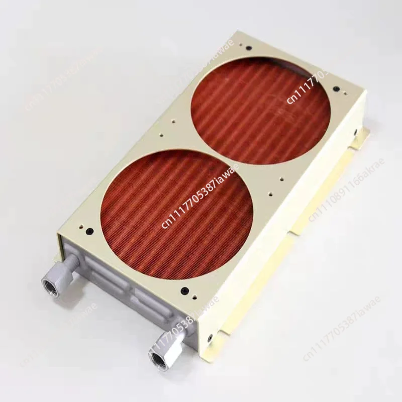 New 240 Stainless Steel Heat Exchanger, Water Cooled Exhaust, Copper Fin Radiator