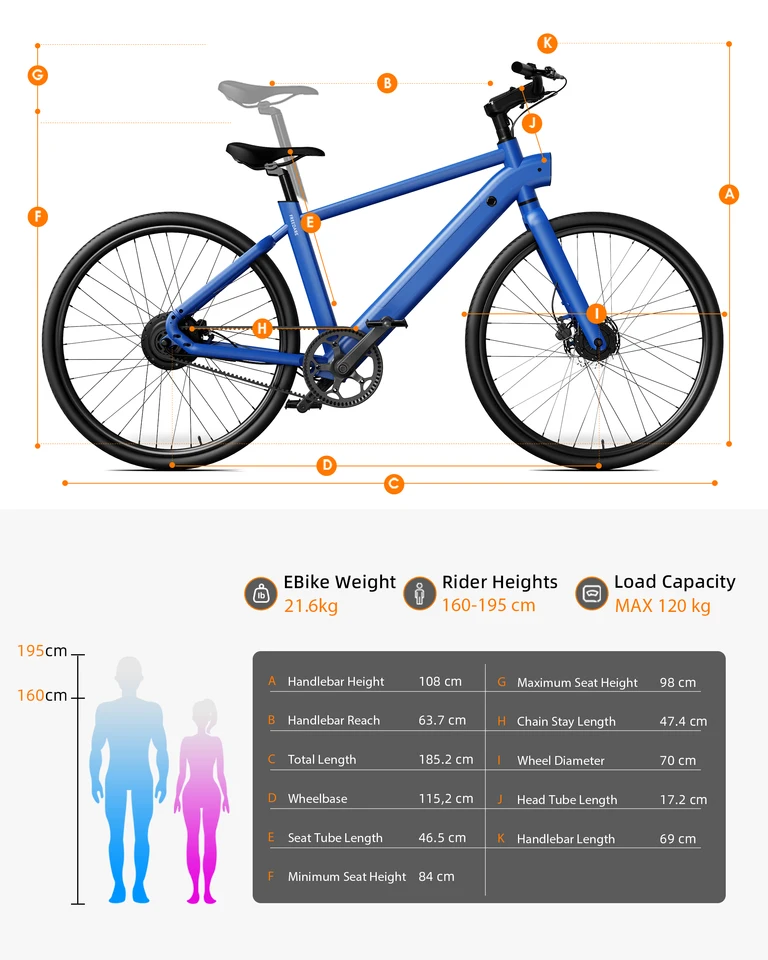 Freedare Electric Bicycle 250W Brushless Motor 36V10AH Battery ebike Dual Disc Brake Adult City 27.5 Inch Tire Carbon Belt Ebike image 9