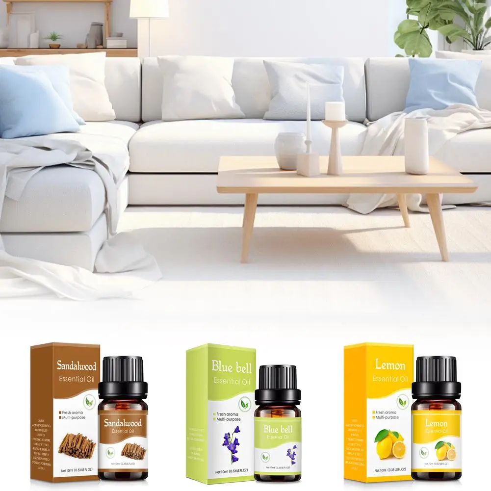 Aceite esencial de planta Natural para el hogar, ambientador para coche, difusor, humidificador, recarga de Aroma de Perfume para acceso automático de coche, 10ml, N8N2