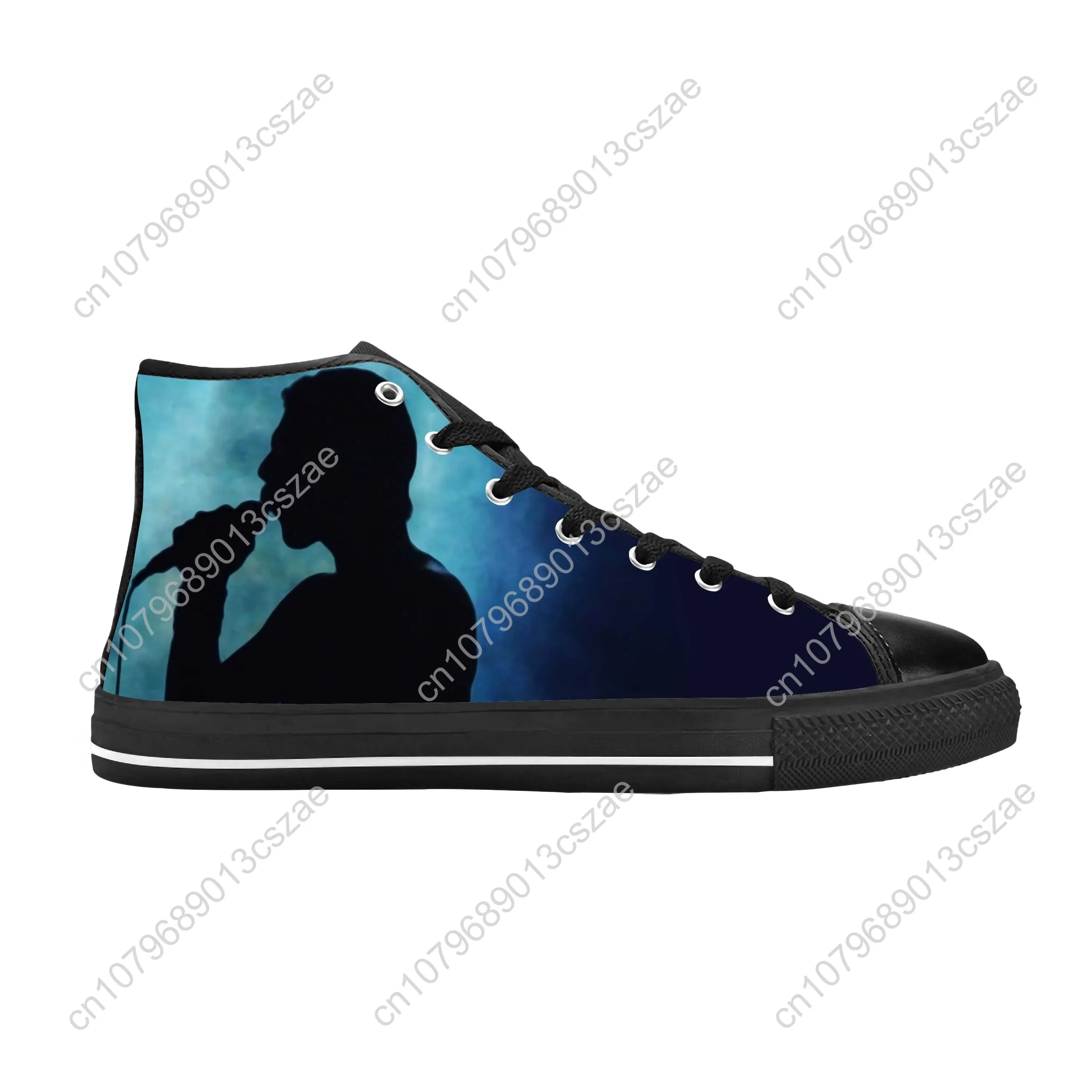 Freddie Mercury-zapatillas de deporte con estampado 3D para hombre y mujer, zapatos informales de tela, transpirables, de alta calidad