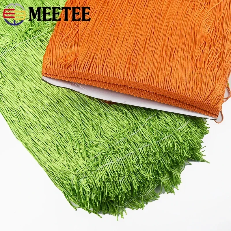 50cm Long Tassel Fringe for Sewing Stage Latin Dresses Lace Trims Clothes Decoration Trimming Curtain Ribbon DIY Accessories