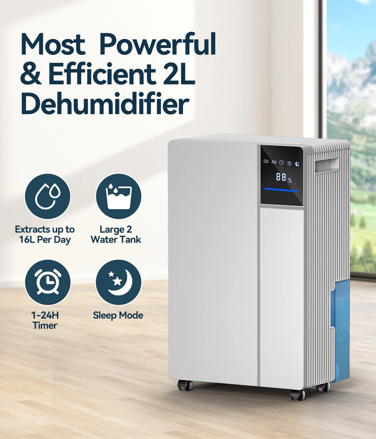 ligent Domestic Smart Quiet Por Deshumidificador Home Air Dehumidifier