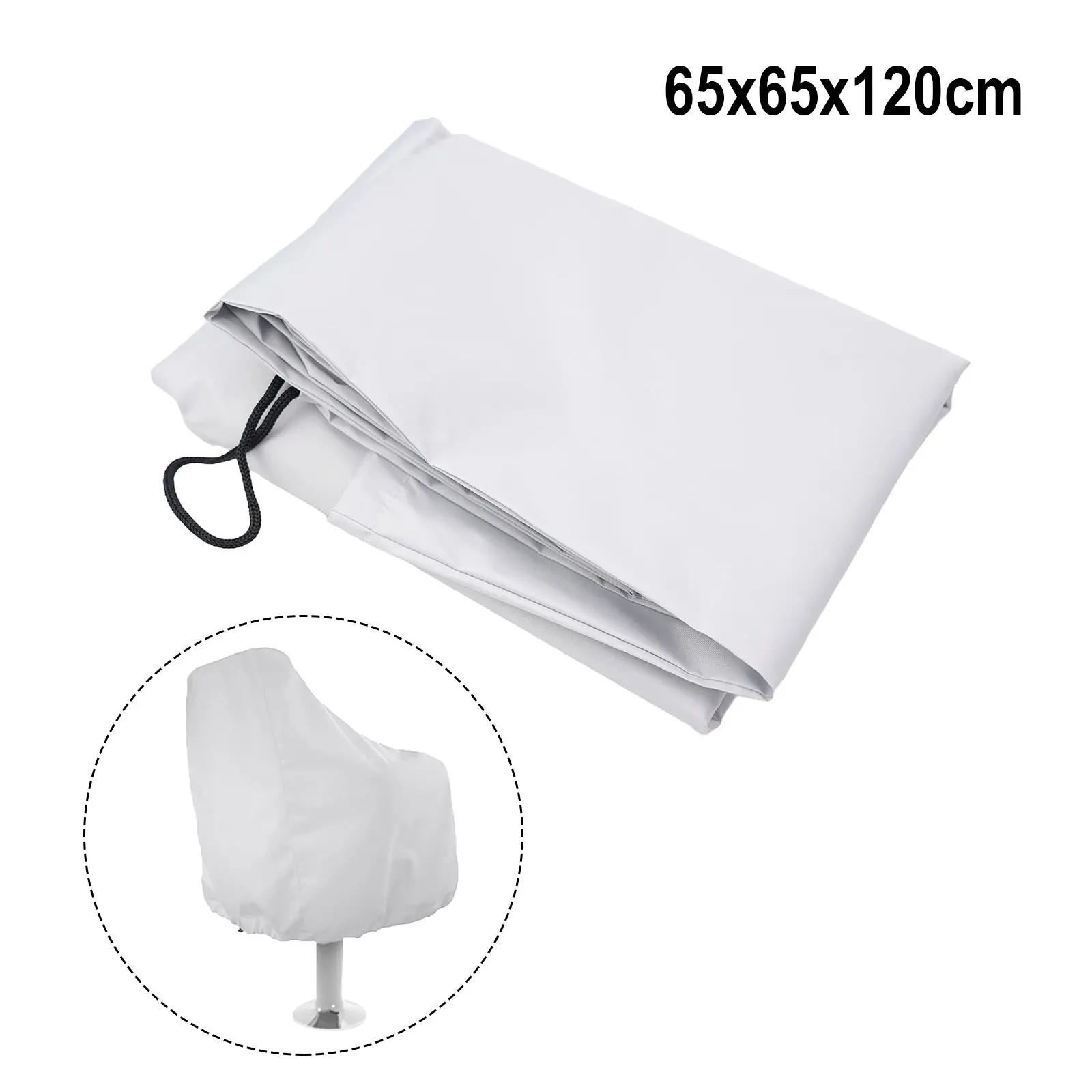 Boat Seat Cover for Yacht and Ship Seats Made of 210D Waterproof Oxford Fabric Protective Against Dust Rain and Sun