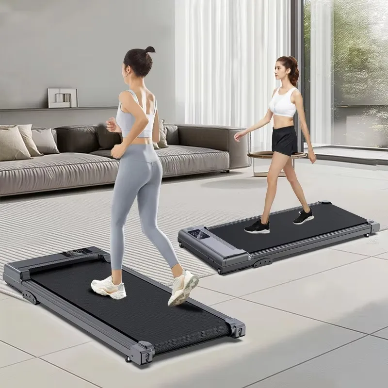 Walking mat with 3-level tilt, walking under the desk, ultra-thin walking mat 2-in-1 treadmill, with home gym