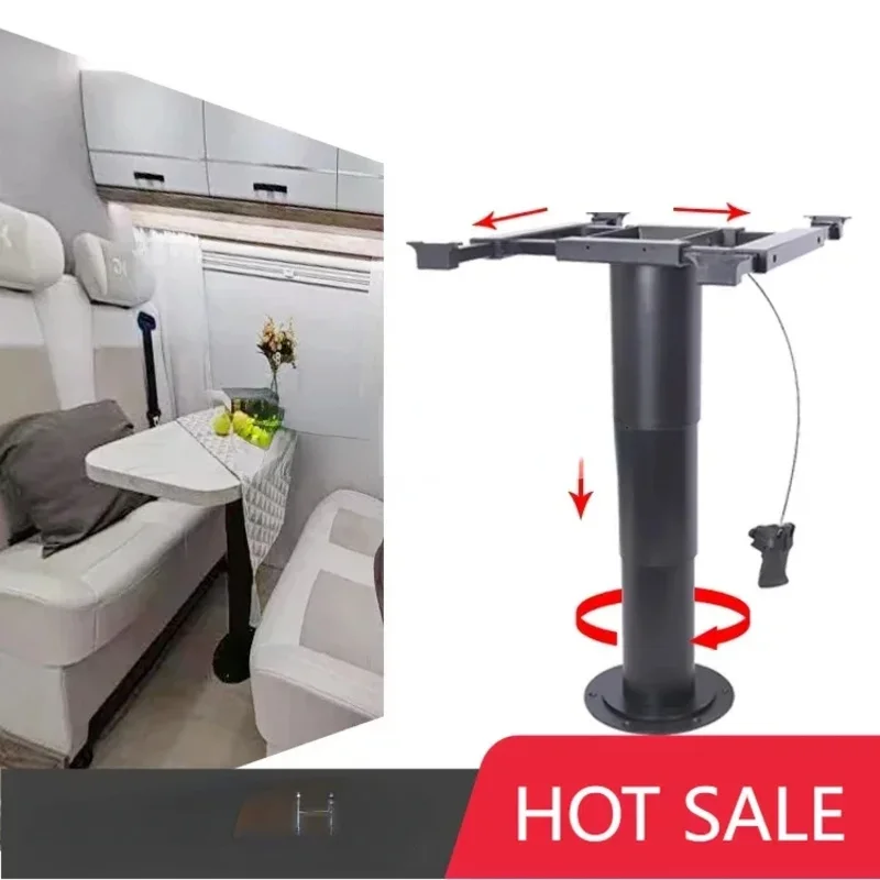 

Регулируемая по высоте пневматическая газовая подъемная тумба для кемпинга подставка для стола лодка/Морская Лодка/Фургон/RV