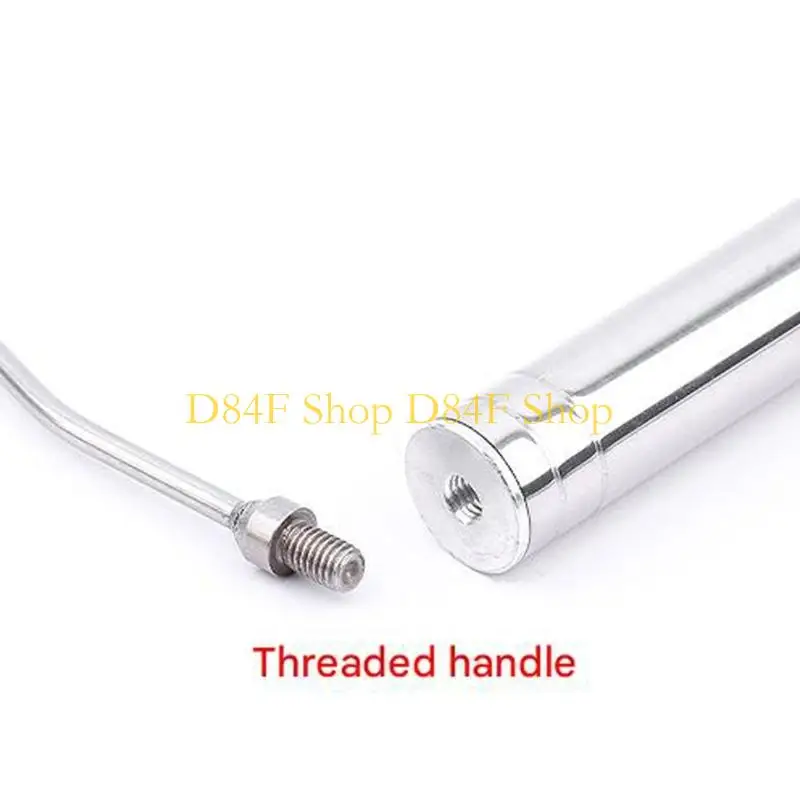 D84F Strong Steel Attic Ladder Pull Down Hook Tool With Large Rings Rod
