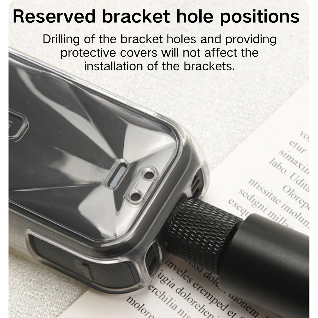 

For Insta 360 X5/X4/X3 Transparent Protective Case TPU Anti-Scratch Coverage Dropproof Body Protective Case Lens Protective Case