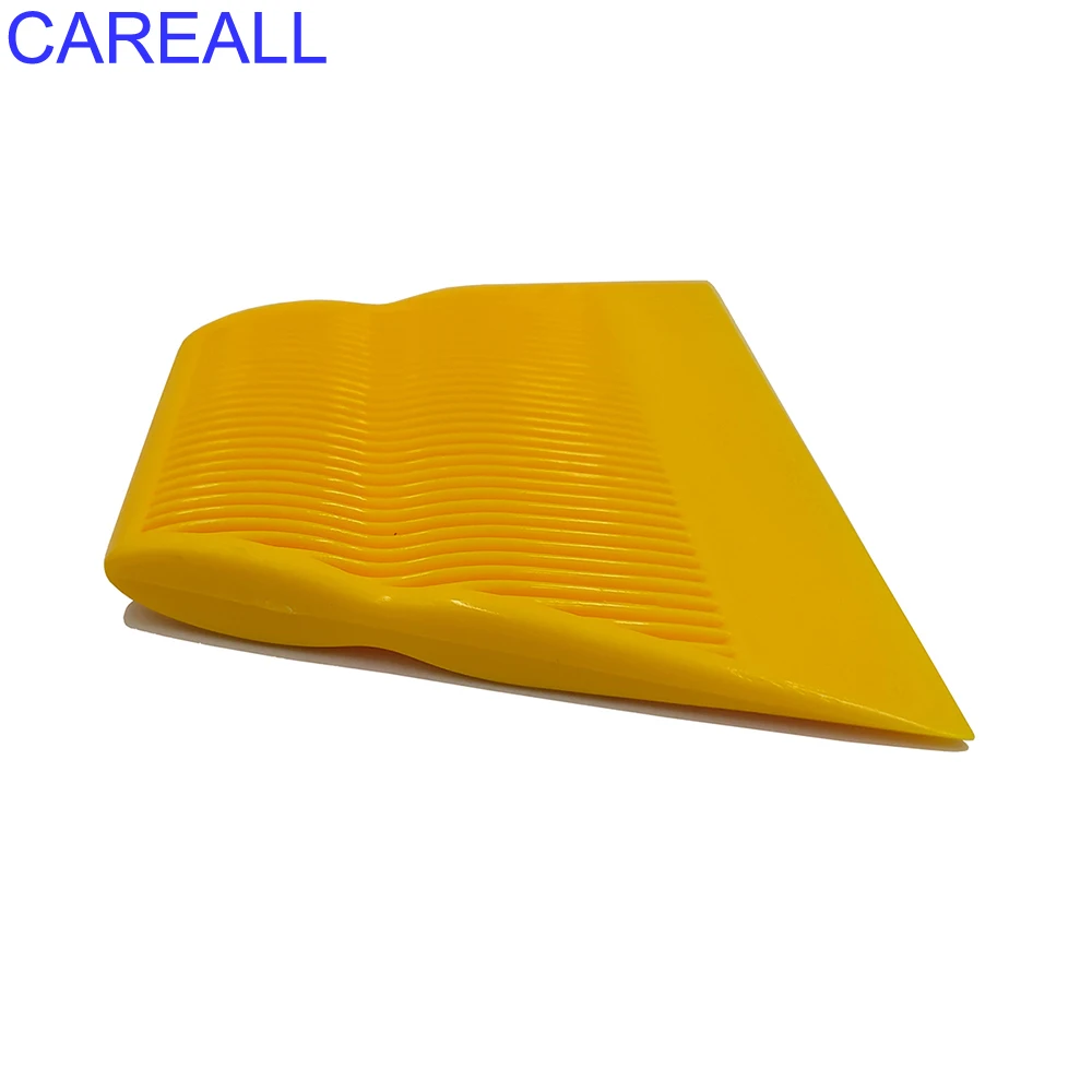 CAREALL – raclette trapézoïdale souple et dure, accessoires de voiture, outil de nettoyage de teinte de fenêtre, essuie-glace d'application de Film en Fiber de carbone