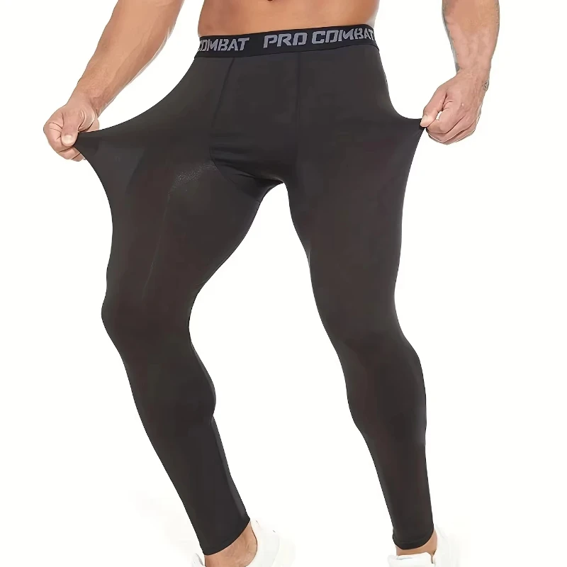 High-Performance Compression Leggings for Men Fitness Workouts Tights for Enhanced Fitness Performance and Running Comfort