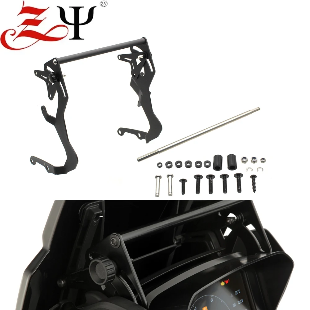 

For Harley Pan America 1250 Special PAN1250 Motorcycle Windshield Reinforcement Navigation Bracket Charging Phone Holder