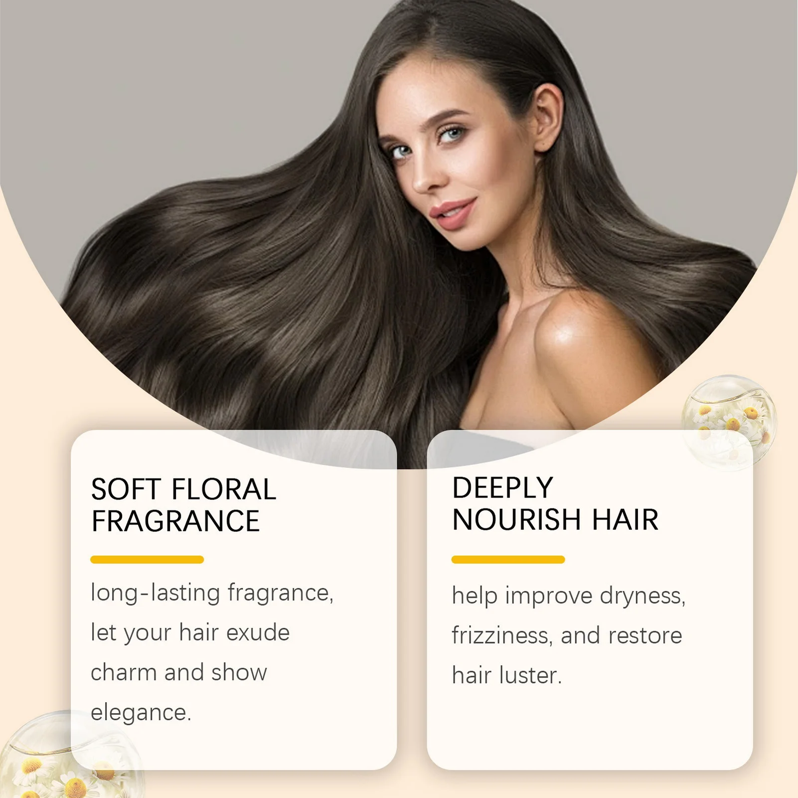 

Women Hair Essential Oils Perfume Floral Hair Eau De Parfum Spray Suitable For All Hair Types