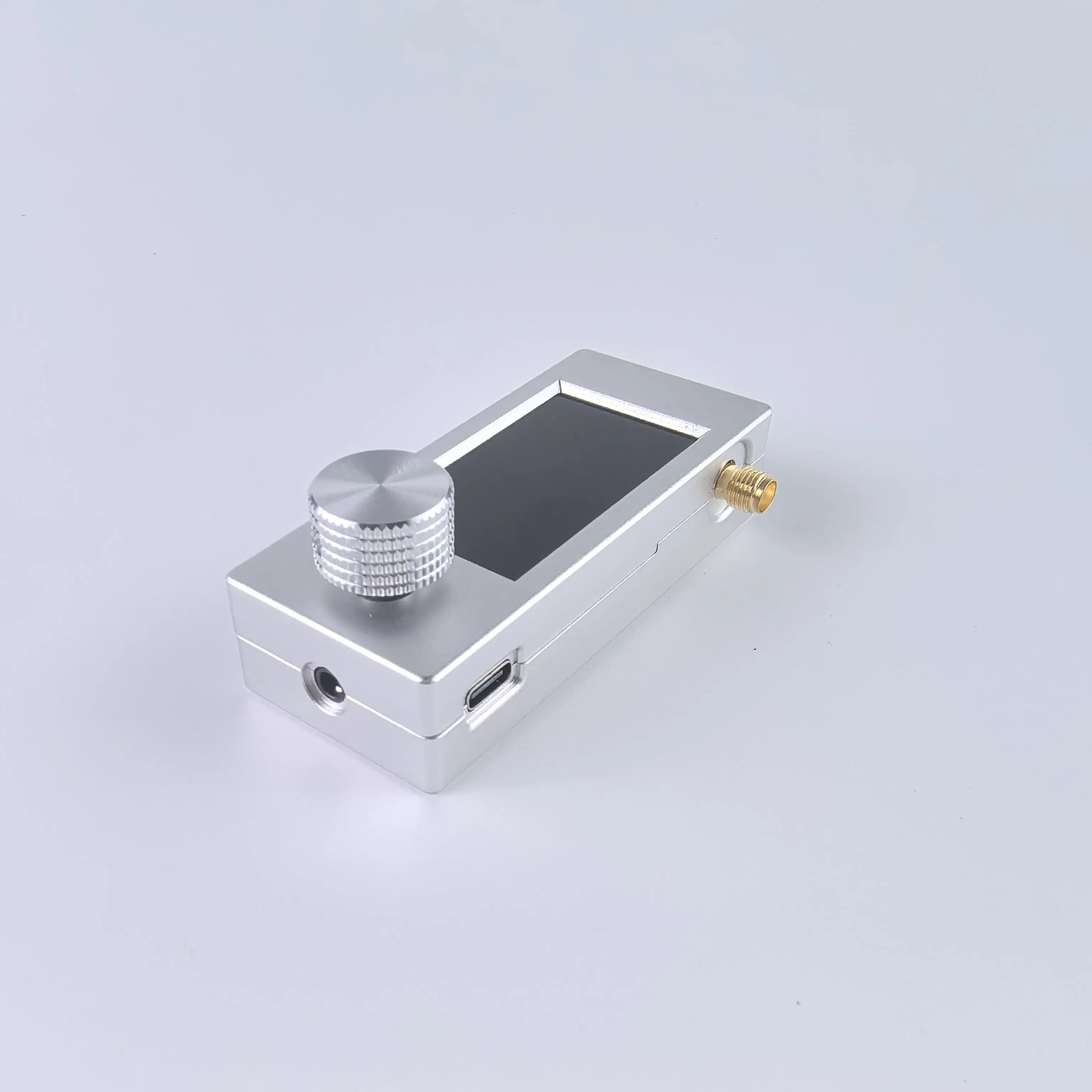 CNC Metal Silver ATS MINI Pocket SI4732 DSP Radio, Full Band Mini Receiver Mini SI4732 Radio view 6