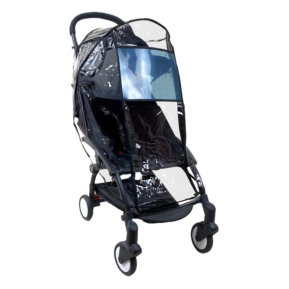 Universal Baby Stroller Rain Cover Waterproof EVA Cover Compatible with Yoyo2 Babyyoya Stroller Accessories