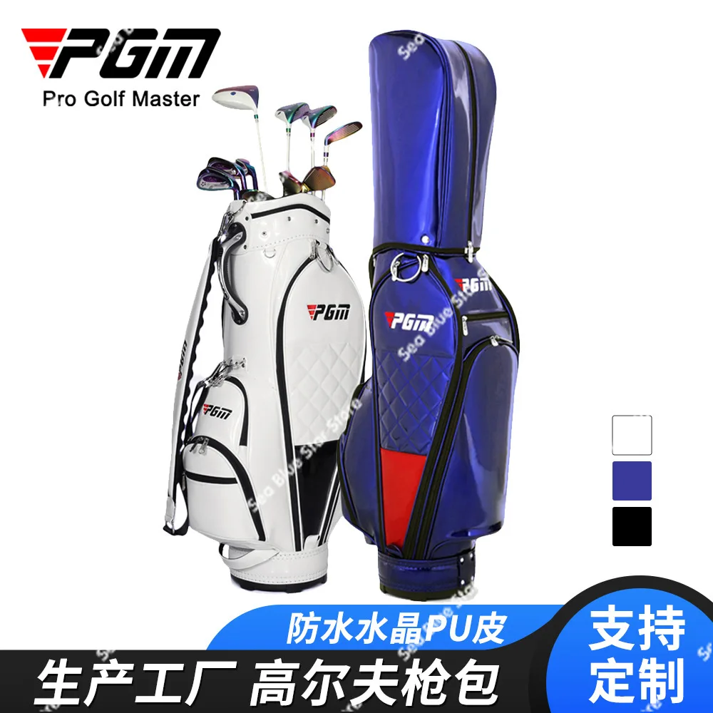 

PGM Golf Bag Ladies Standard Bag, Crystal Leather, Light Club Bag, Waterproof and Wear-resistant Directly From The Manufacturer