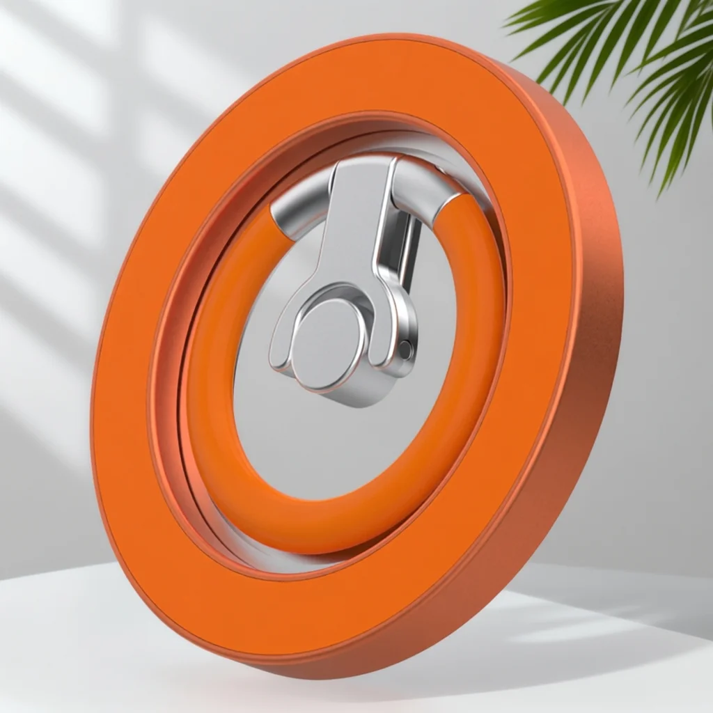 

360° Rotating Dual-Side Magnetic Mount - Sleek Metal Design, Universal Fit For All Smartphones Accesories