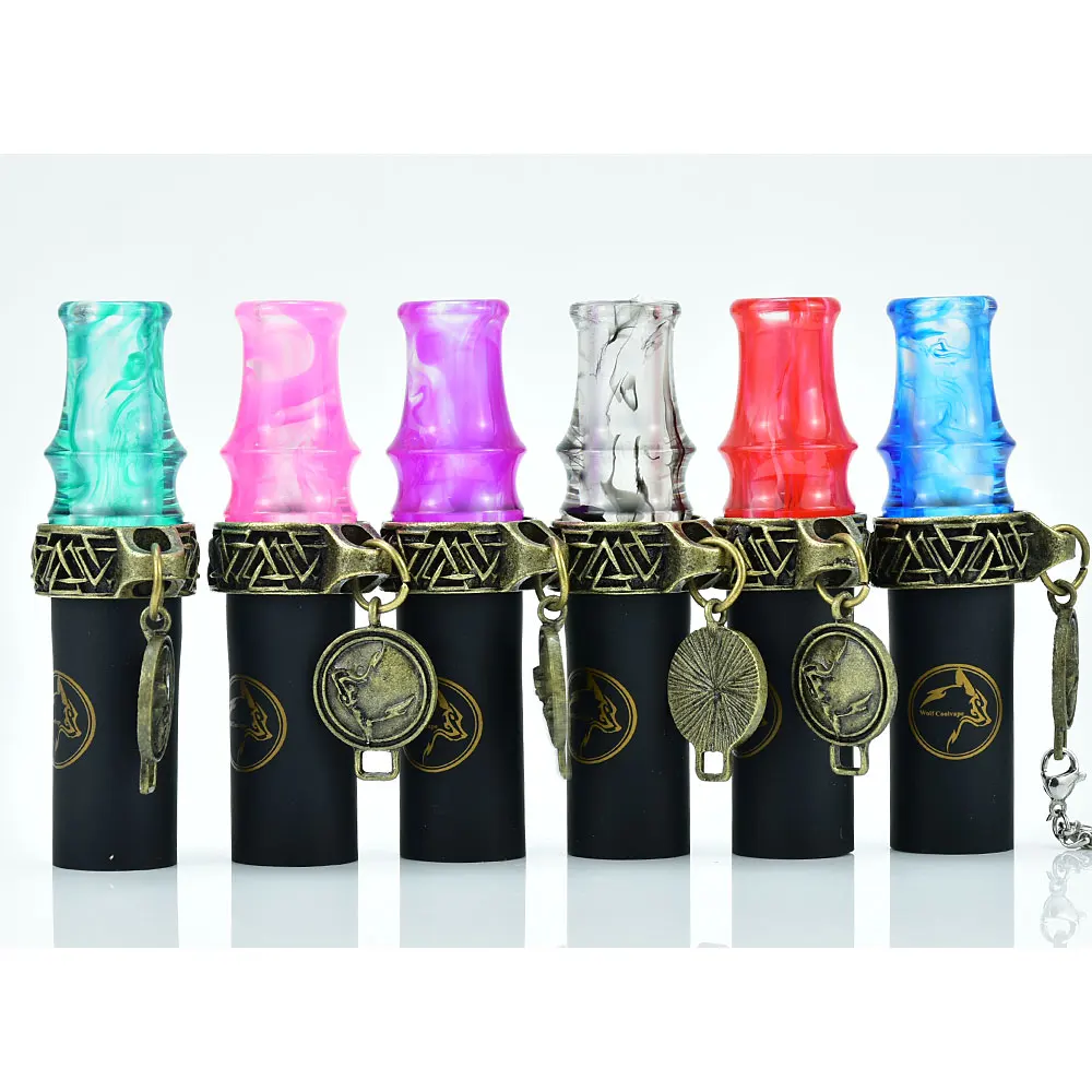 Hookah Mouthpieces Resin Hookah Sheesha Chicha Narguile Shisha Water Pipe Accessories Silicone Hang Rope Strap Mouth Tips