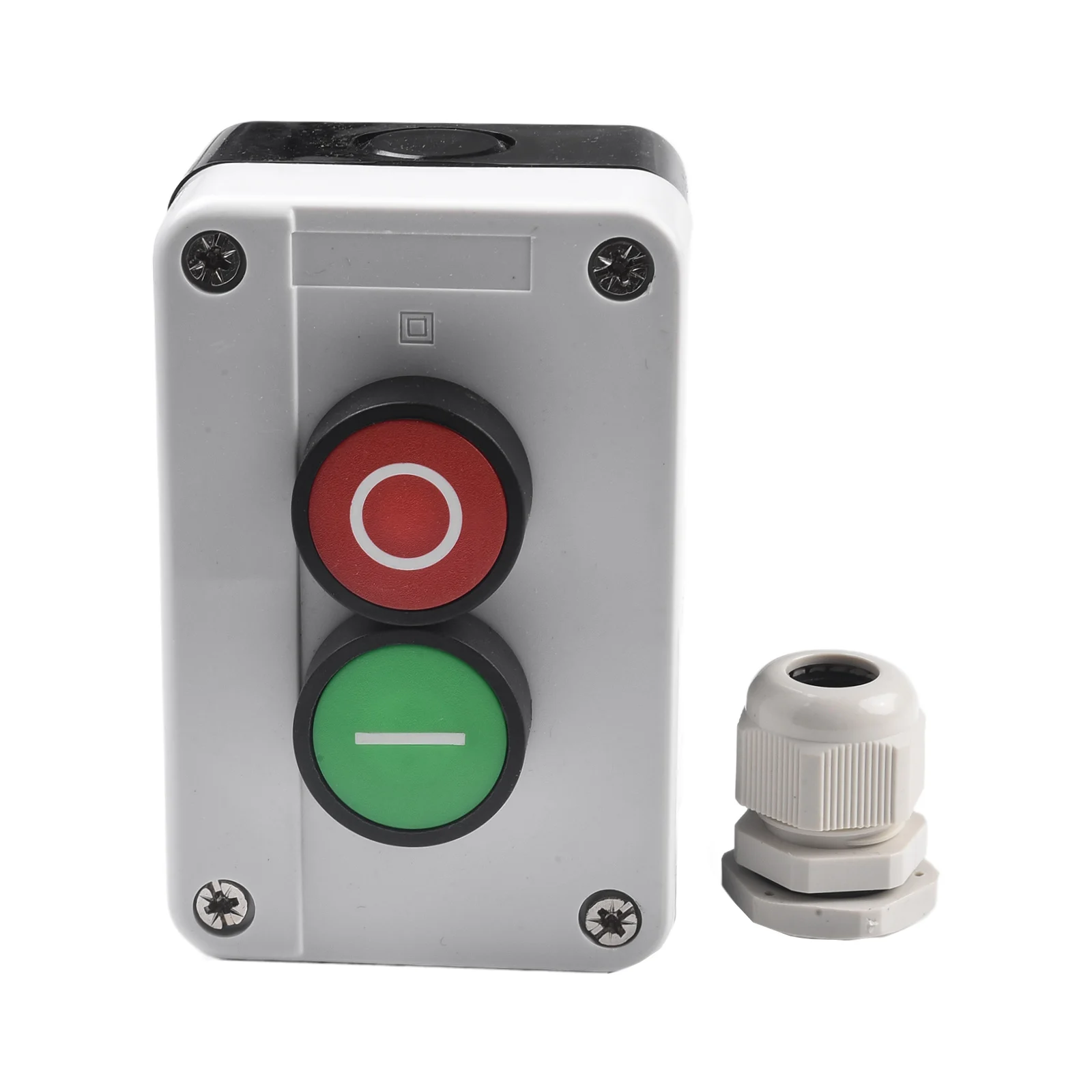 Push Button Station Switch Designed for Easy Operation in Remote Control Applications Includes Waterproof Housing