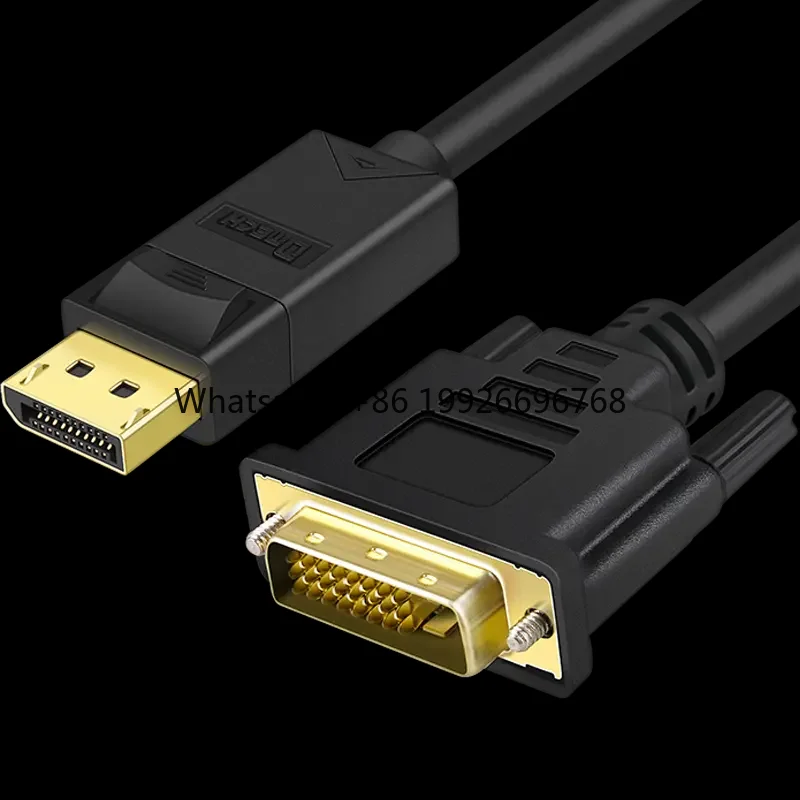 

DP Male to DVI Male Cable 1.8m 3meter DisplayPort Video Cable for Computer Projector Display