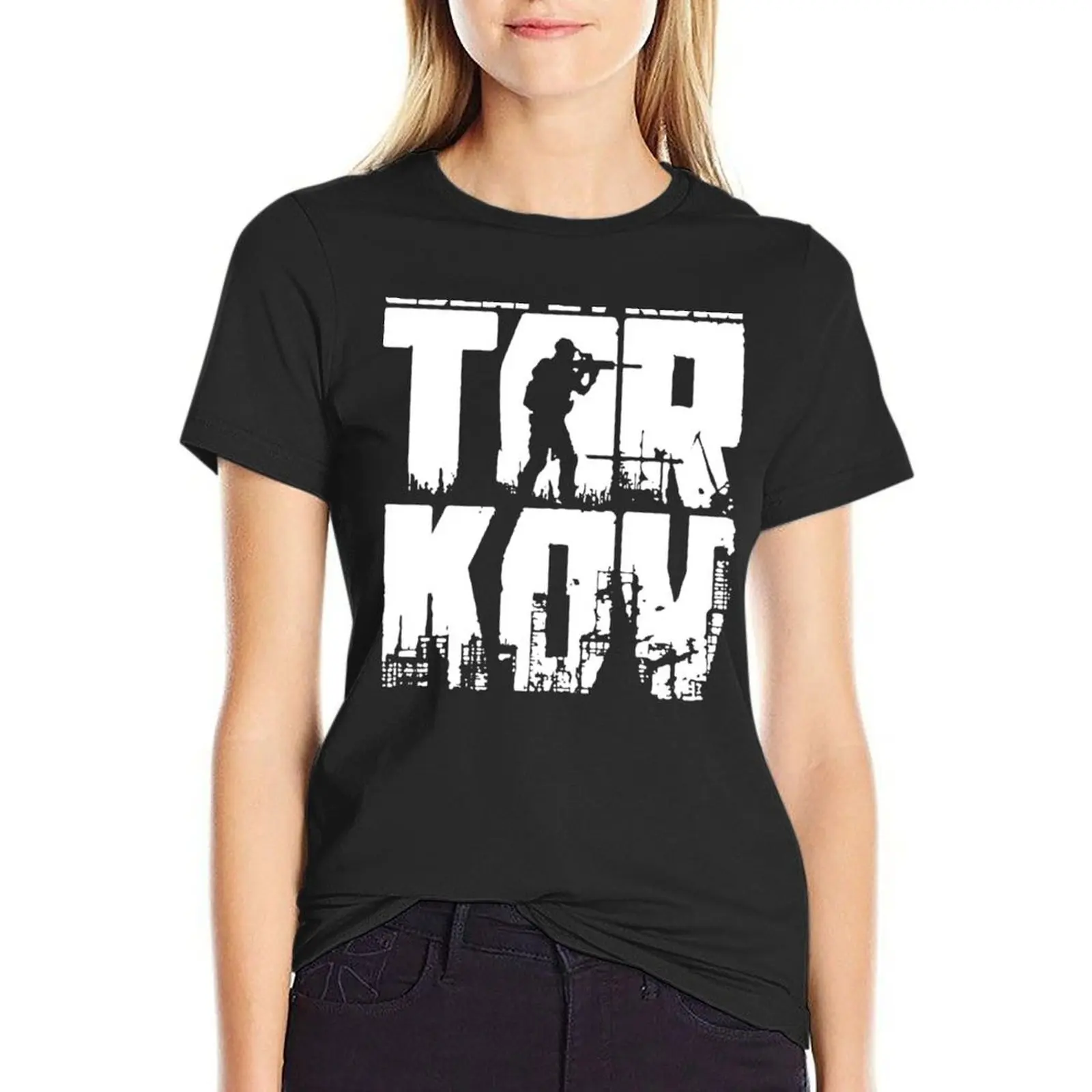 Escape From Tarkov Classic T-Shirt summer tops Aesthetic clothing cotton t shirts Women