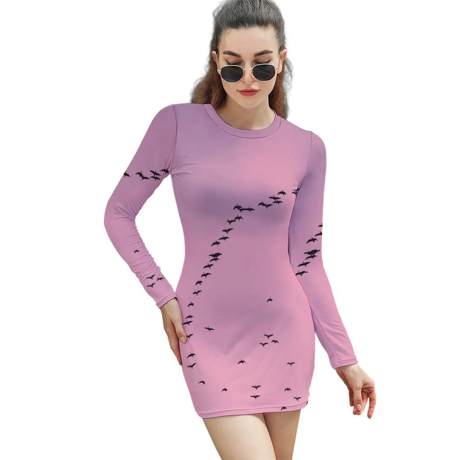 

Time to go Long-Sleeved Sheath Dress long sleeve dresses Dress women