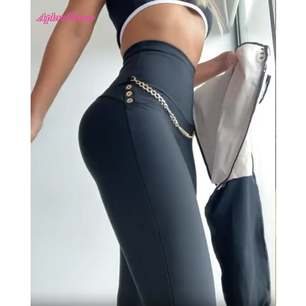 Effen Naadloze Leggings Vrouwen Zachte Workout Panty Fitness Broek Hoge Taille Strakke Broek Gymkleding