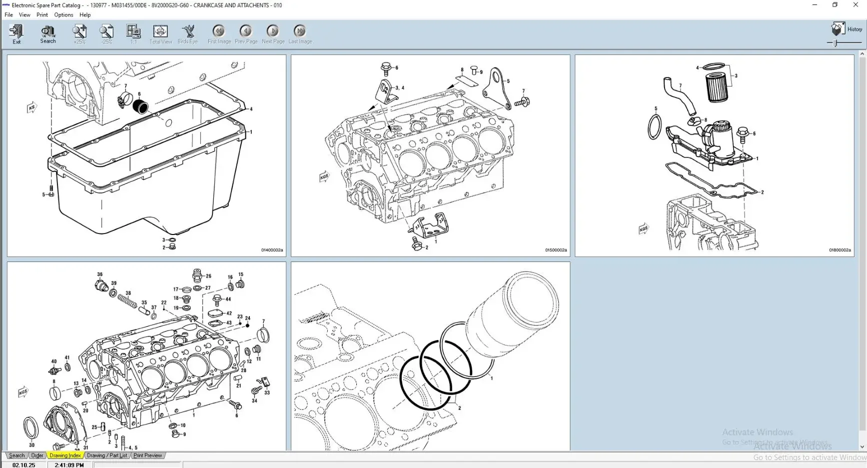 

EPC-SOFTWARE MTU EPC ETK 2.0 Каталог электронных запчастей