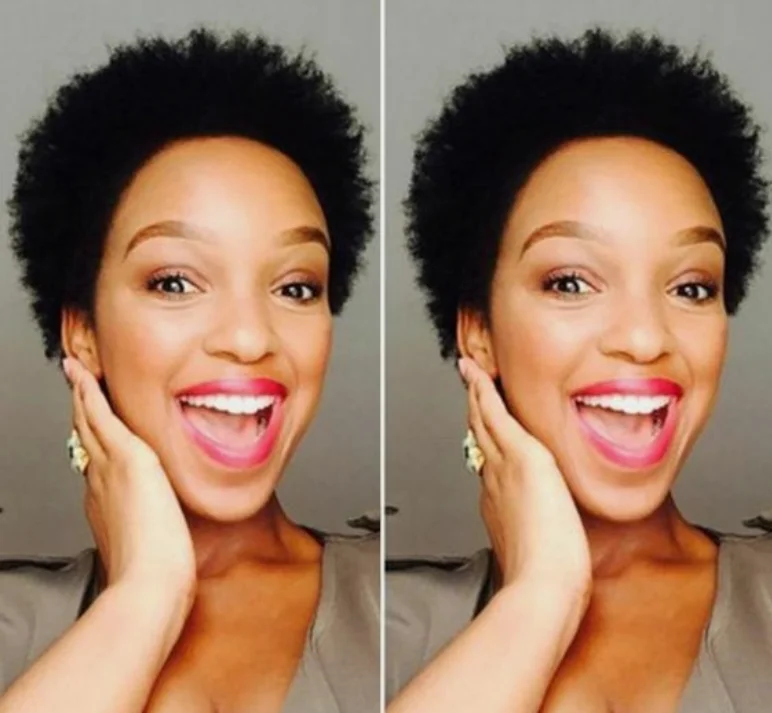 Korte pruiken van echt haar Afro Kinky krullende Pixie Cut pruiken Pruik van echt haar