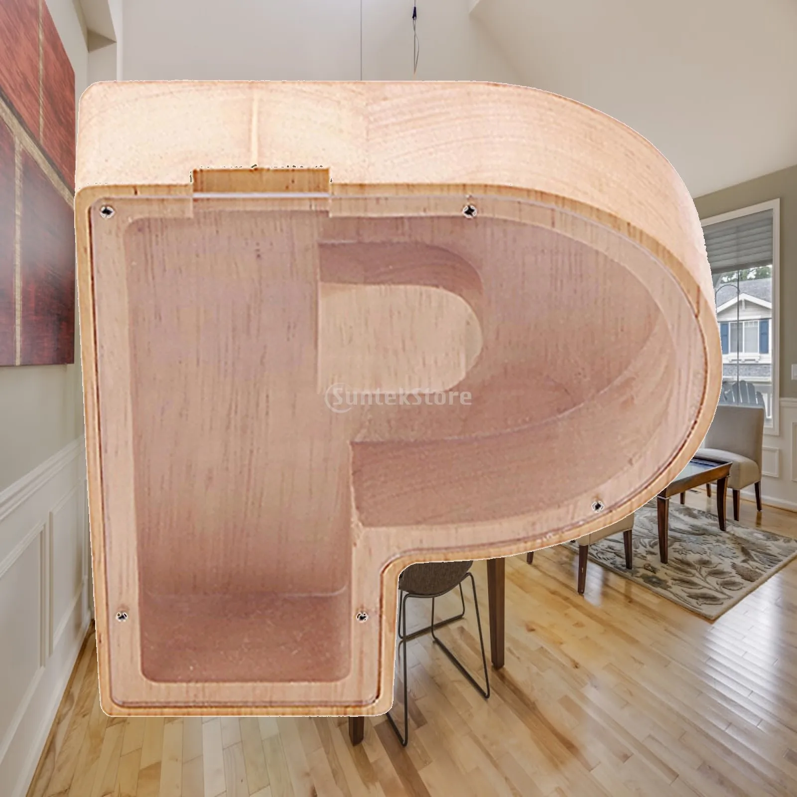 Wooden Piggy Letter-Shaped Toy Alphabet for Souvenior Tank Gifts