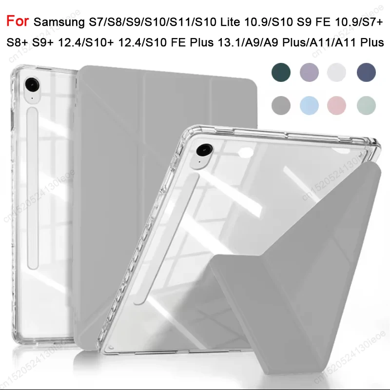 yZ[zY-Fold X}[gP[X Samsung Galaxy Tab S11 S10 Lite FE Plus 13.1 12.4C` S9 FE 10.9 S8 S7 A9 A11 8.7C` Plus 11C` ϏՌJo[